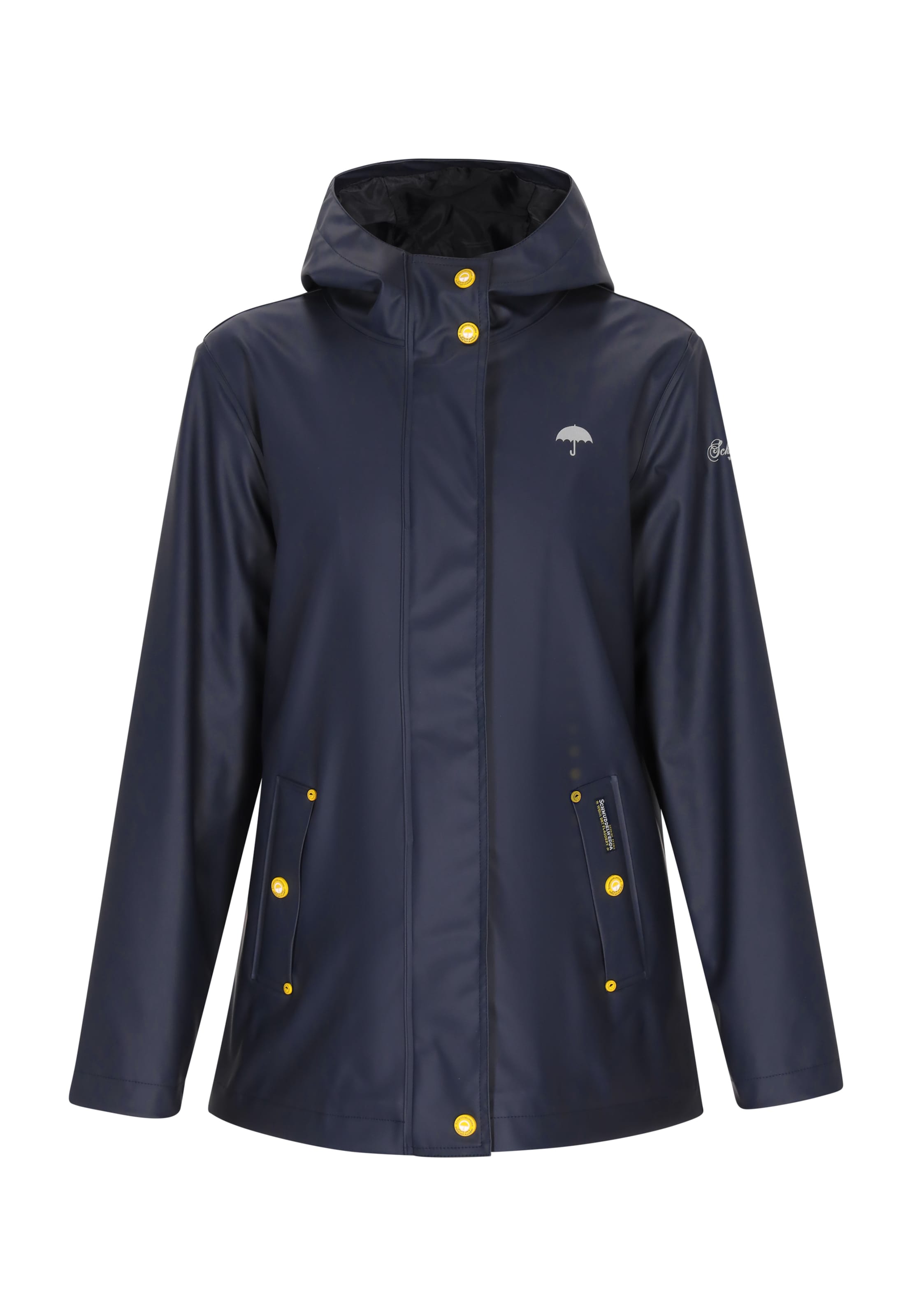 Schmuddelwedda Jacke in Blau: Vorderseite