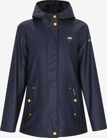 Veste fonctionnelle Schmuddelwedda en bleu : devant