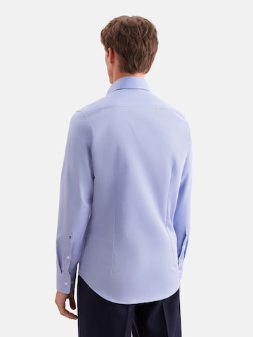 Coupe slim Chemise business SEIDENSTICKER en bleu
