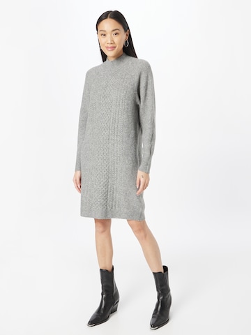 ESPRIT Knitted dress in Grey: front