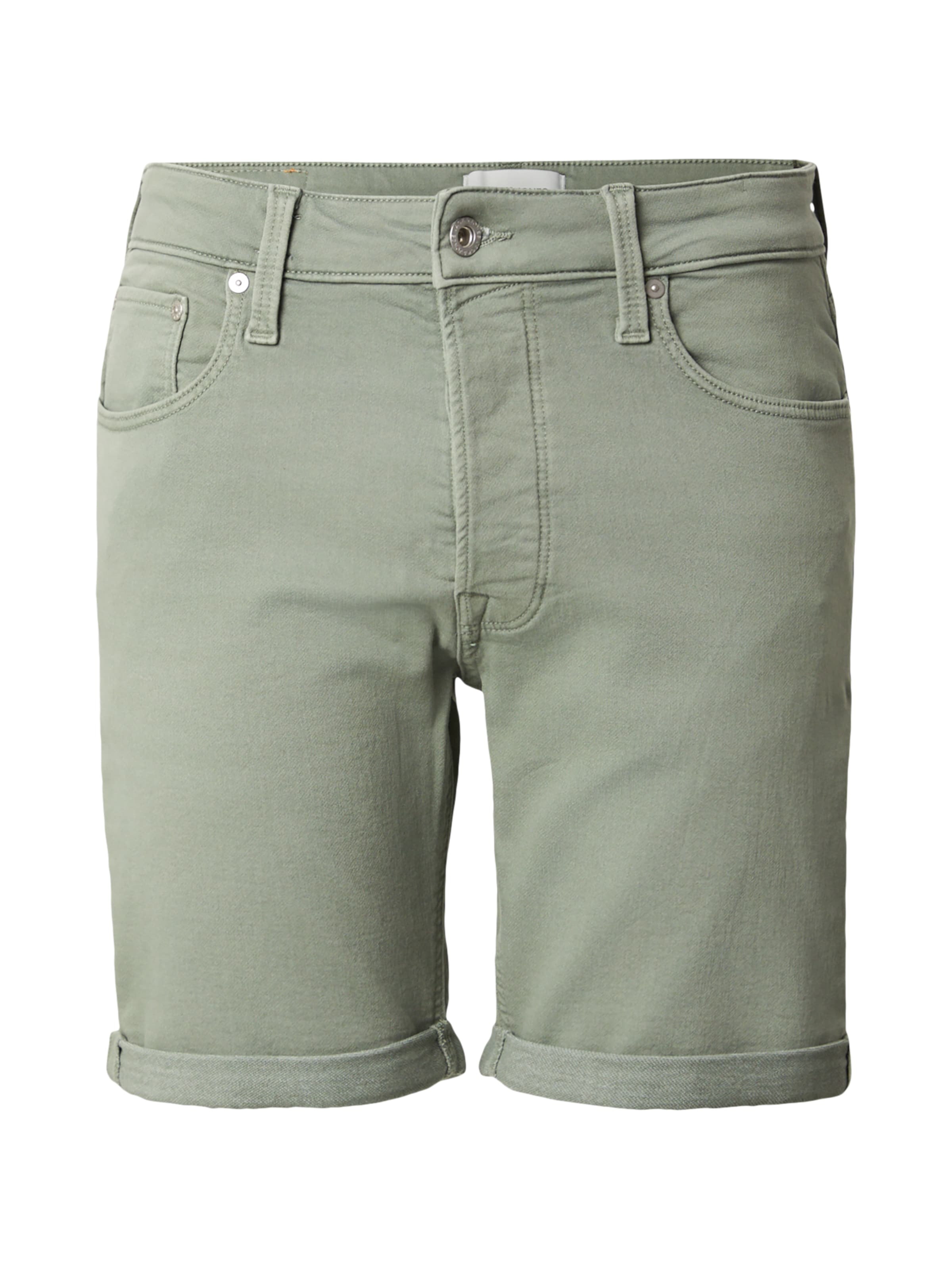 regular Jeans 'JJIRICK JJICON' di JACK & JONES in verde: frontale