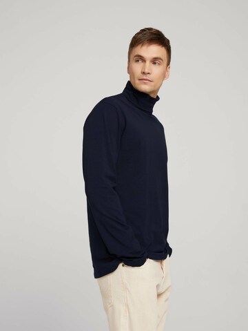 TOM TAILOR Shirt in Blau