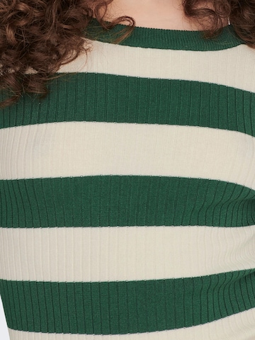 JDY Sweter 'Plum' w kolorze zielony