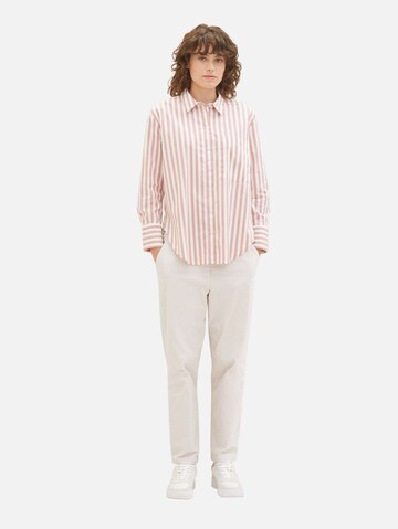 TOM TAILOR Bluse in Pink