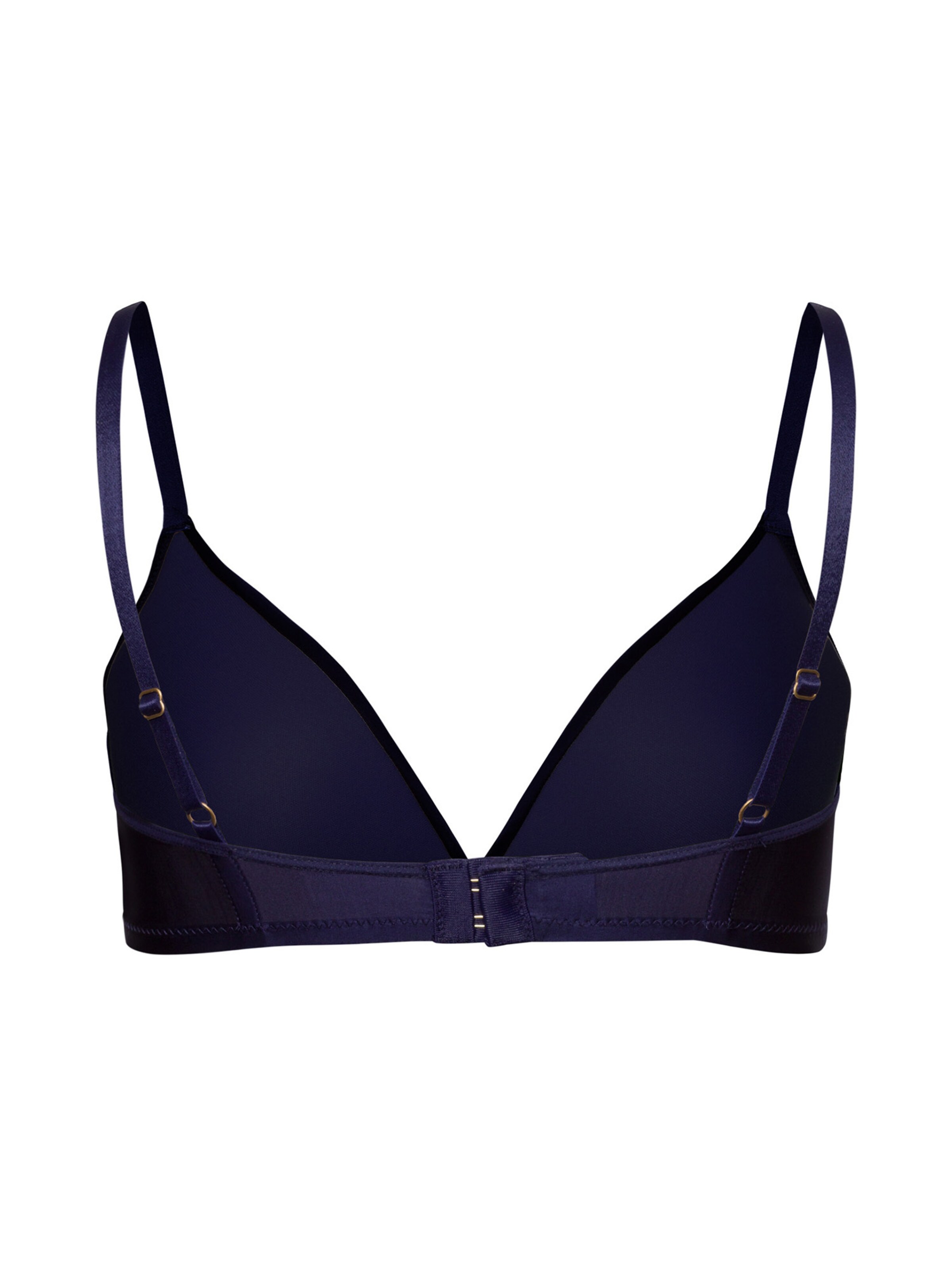 Hanro T-shirt Bra 'Eva' in Blue