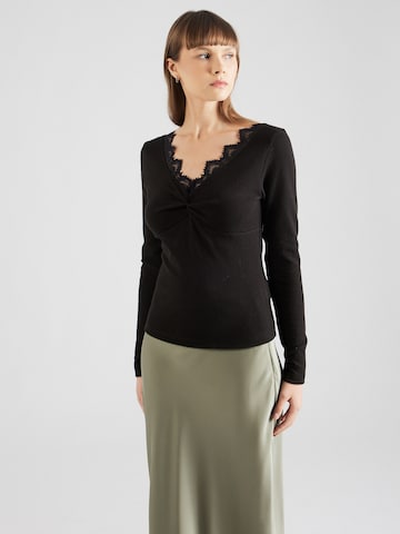 ABOUT YOU Shirt 'Erica' in Zwart: voorkant