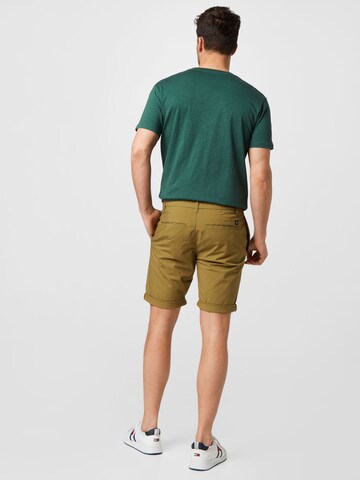 TOM TAILOR DENIM tavaline Chino-püksid, värv roheline