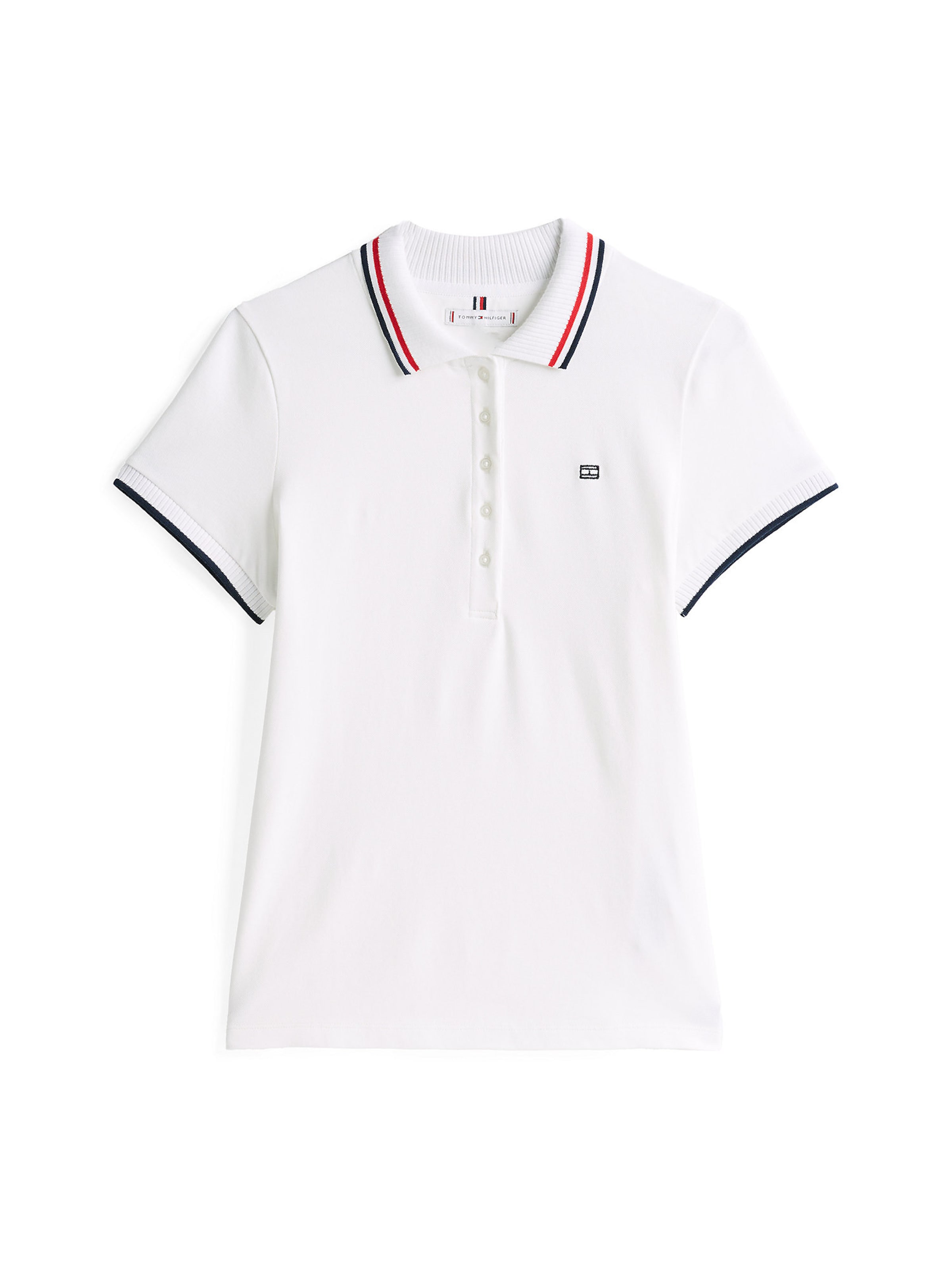 T-shirt TOMMY HILFIGER en blanc : devant