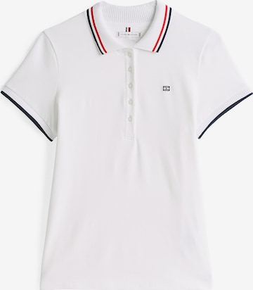T-shirt TOMMY HILFIGER en blanc : devant