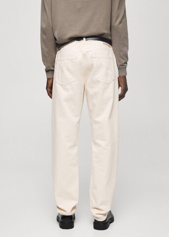 MANGO MAN Regular Jeans in Beige