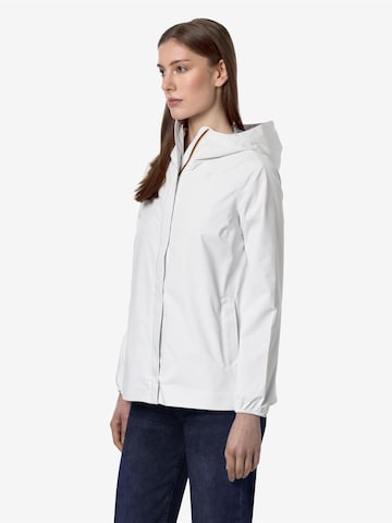 Giacca di mezza stagione di K-Way in bianco