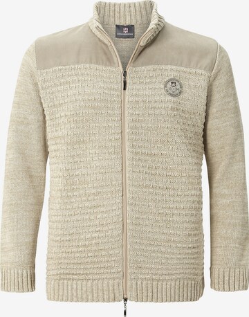 Jan Vanderstorm Strickjacke 'Gylfe' in Beige: predná strana