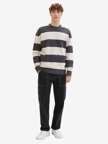 TOM TAILOR DENIM Sweatshirt in Grijs