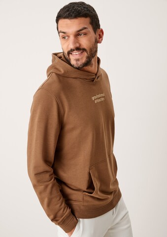 s.Oliver Sweatshirt in Braun: predná strana