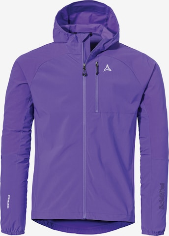 Veste outdoor ' Bike Hybrid Jk Style Mamry MNS ' Schöffel en violet : devant