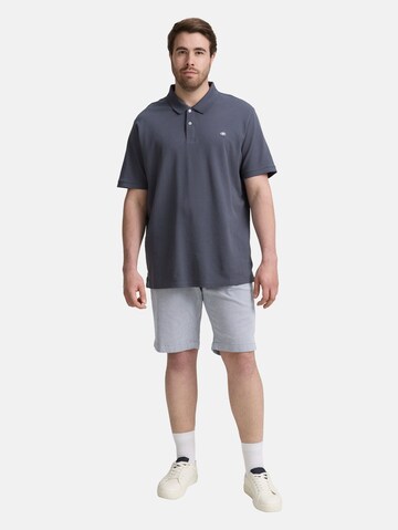 TOM TAILOR Men + Regular Shorts in Blau
