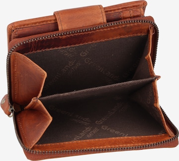 Greenland Nature Wallet 'Soft & Safe' in Brown