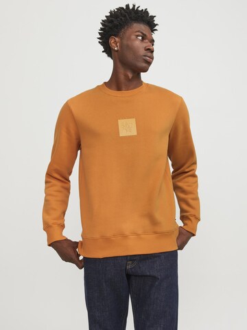JACK & JONES Sweatshirt in Orange: predná strana