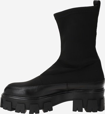 Billi Bi Boots σε μαύρο: μπροστά