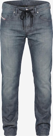 Jean 'THOMMER JOGGJEANS Superstretch & Supersoft' DIESEL en argent : devant