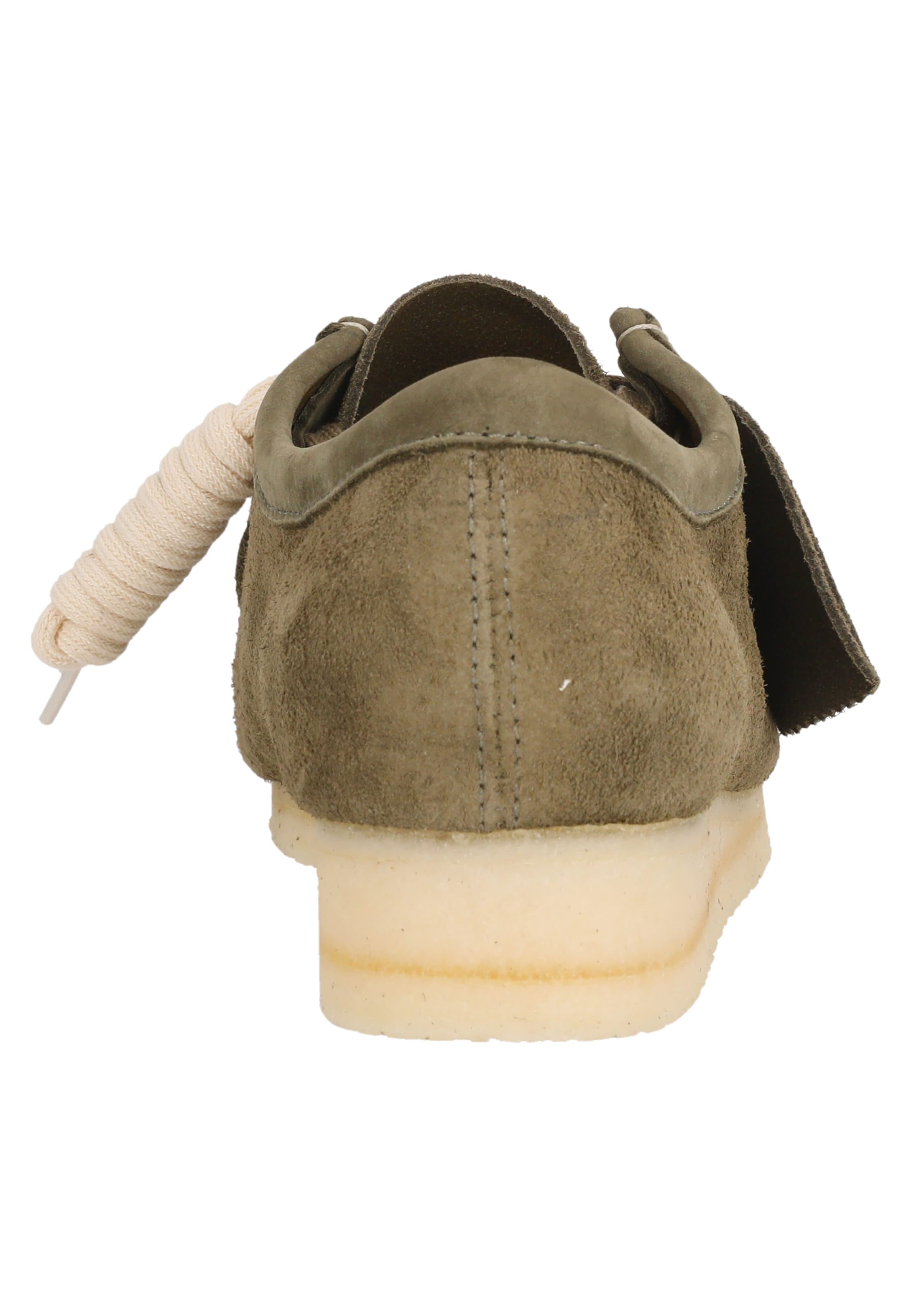 CLARKS Schnürschuhe 'Wallabee' in Grün