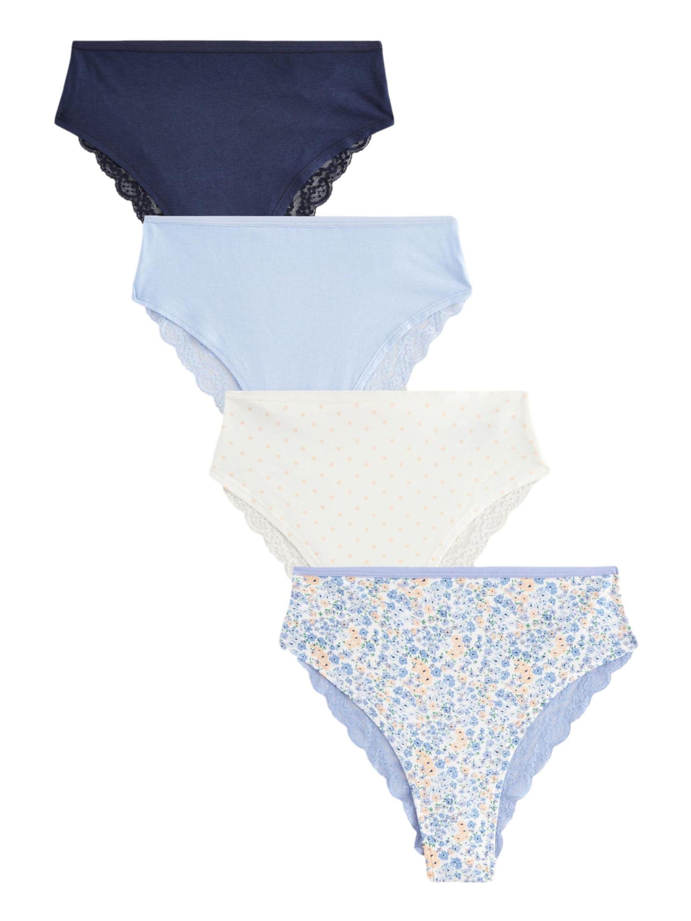 Next Трусы-слипы в Синий: спереди