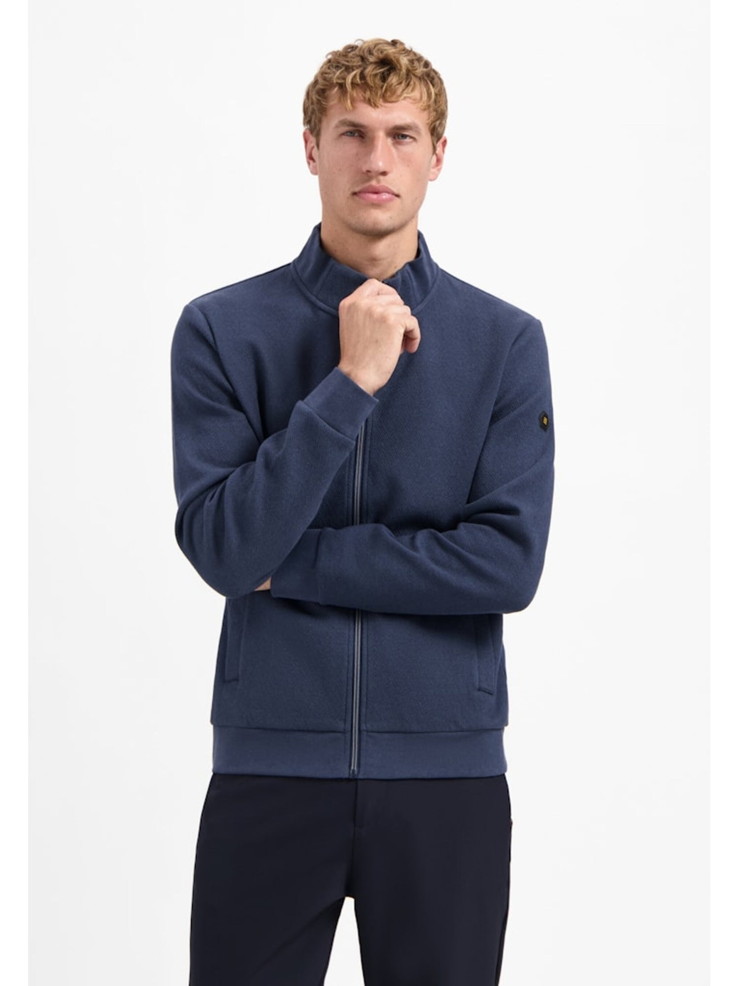 No Excess Sweat jacket in Blue: front