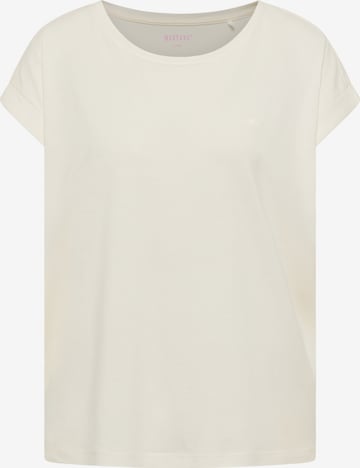 MUSTANG Shirt 'Lesley' in Weiß: Vorderseite