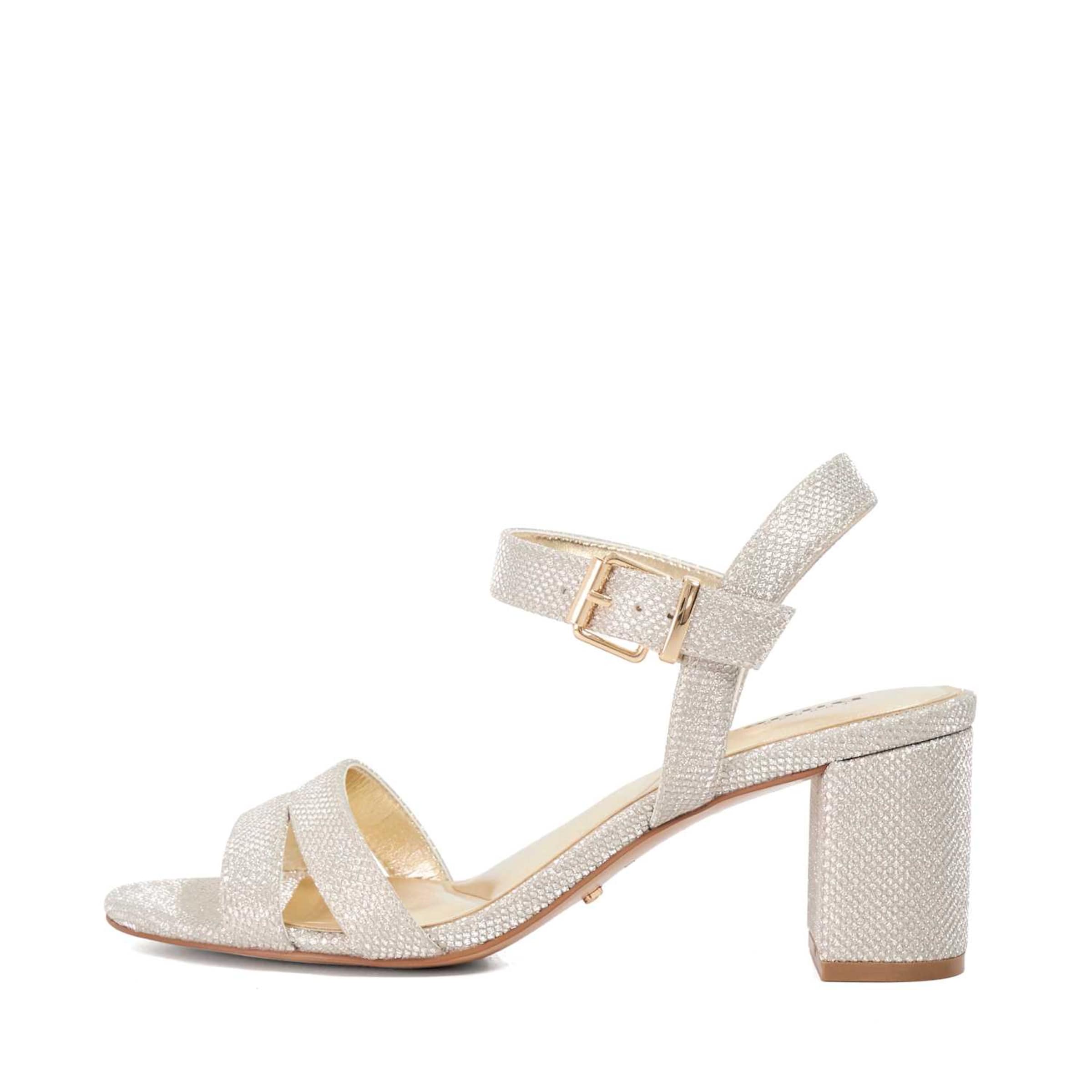 Sandales à lanières Dune LONDON en argent