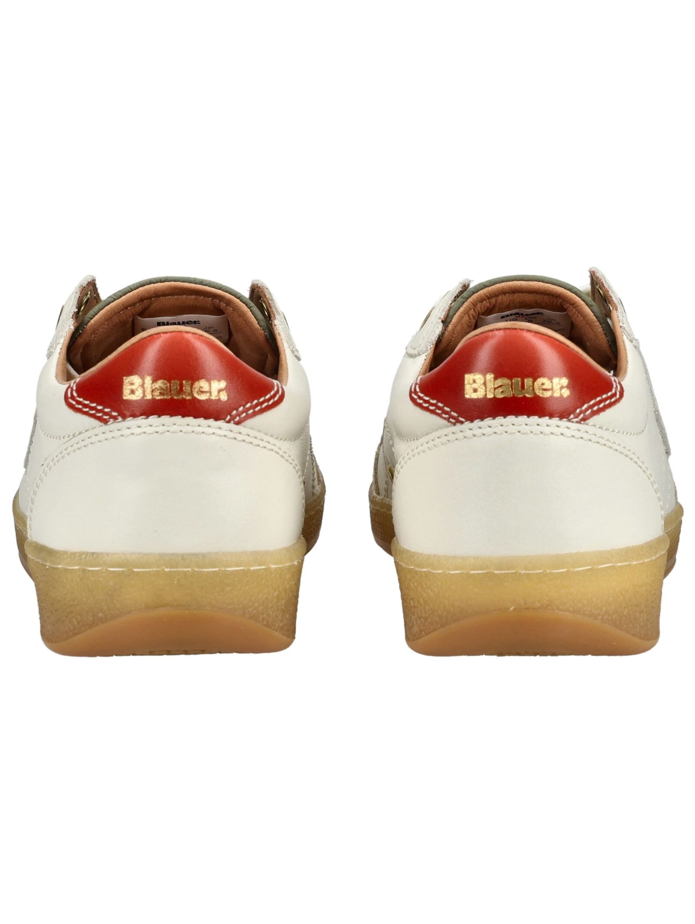 Baskets basses Blauer.USA en blanc