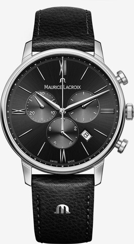 MAURICE LACROIX Analoguhr in Silber: front