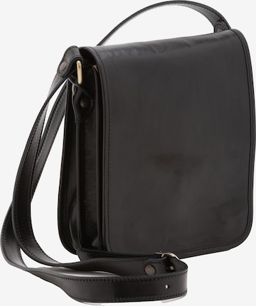 Borsa a tracolla di Viola Castellani in nero: frontale