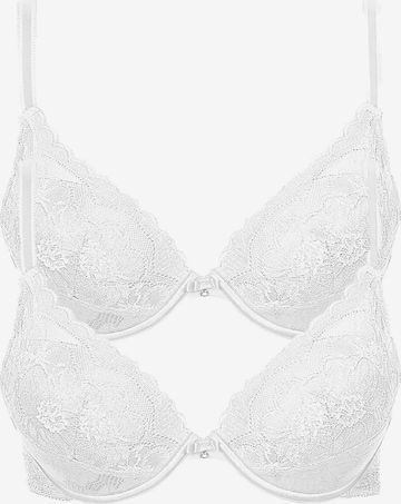 Lisca Bra 'Evelyn' in White: front