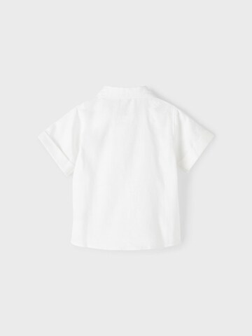 NAME IT - Ajuste regular Camisa en blanco