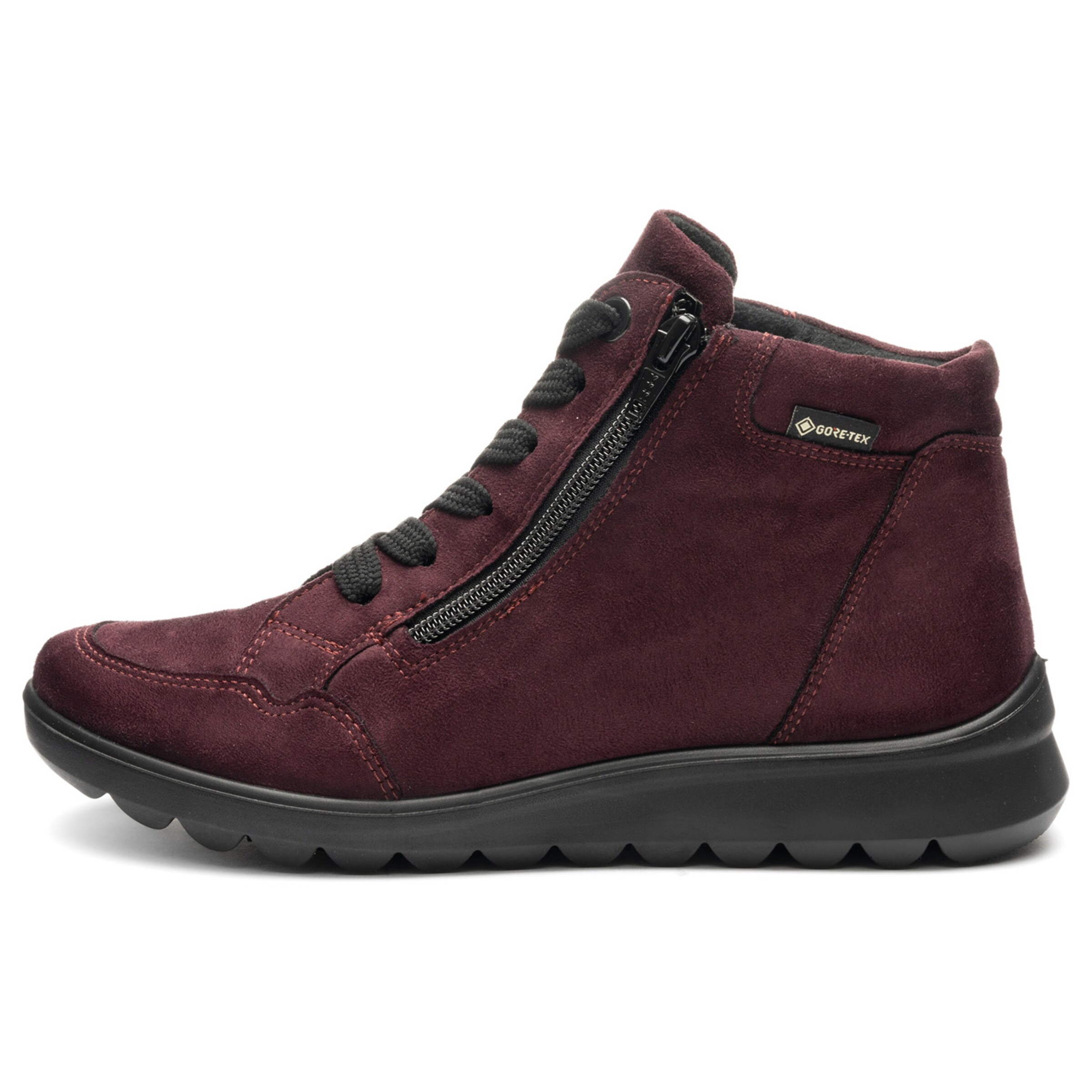 ARA Lace-Up Boots in Red
