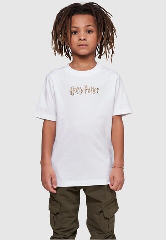 ABSOLUTE CULT Shirt 'Harry Potter' in Wit: voorkant