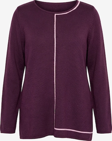 Ulla Popken Sweater in Red: front
