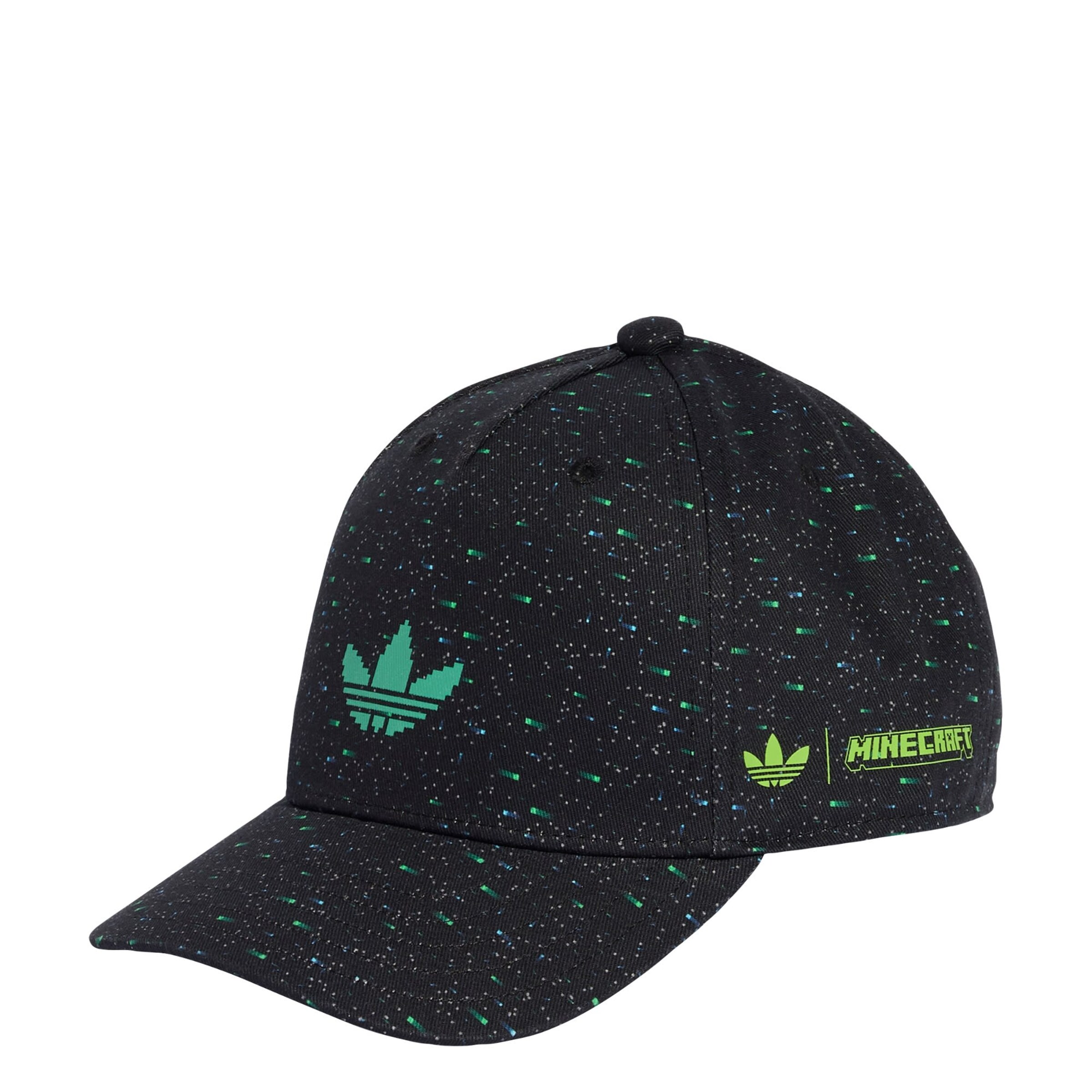 ADIDAS ORIGINALS - Sombrero 'Minecraft' en negro: frente