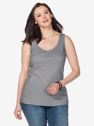 SHEEGO Top in Grey: front