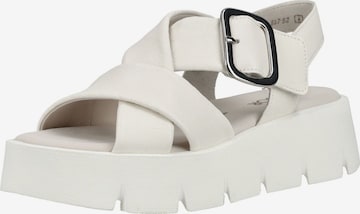 Sandales GABOR en blanc : devant