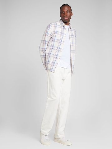 Tommy Jeans Regular fit Button Up Shirt in White