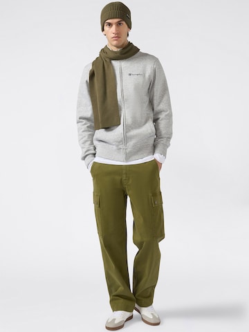 Champion Authentic Athletic Apparel Sweat jacket in Grey: front