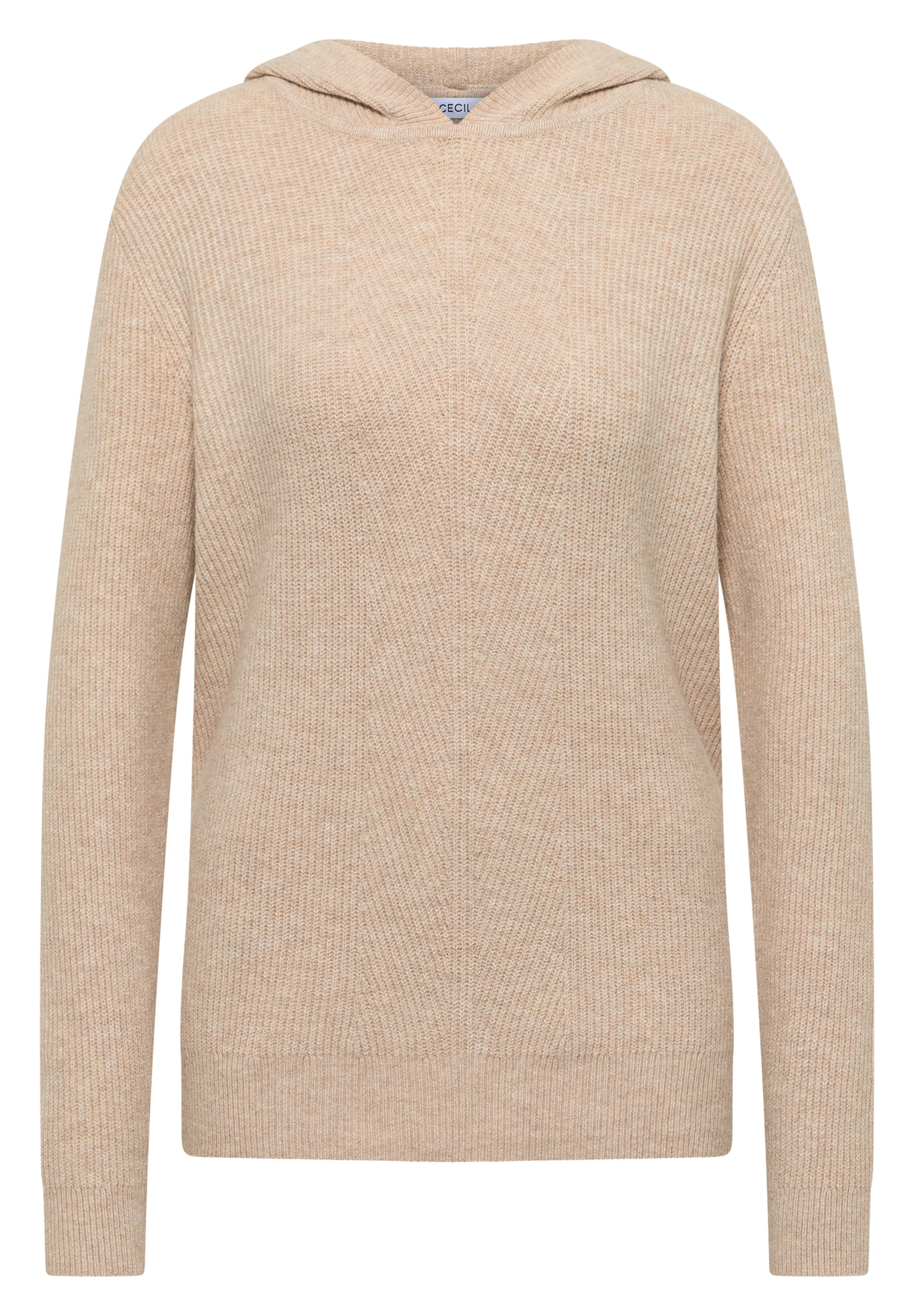 CECIL Pullover in Beige: Vorderseite