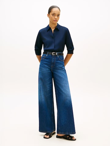 Chemisier TOMMY HILFIGER en bleu