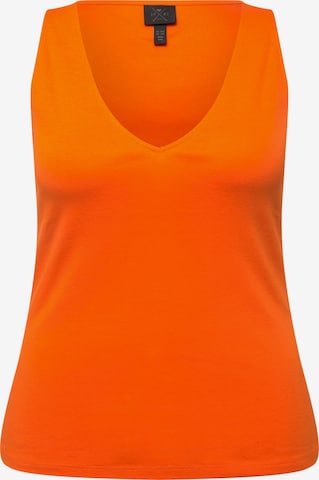 Ulla Popken Top in Oranje: voorkant