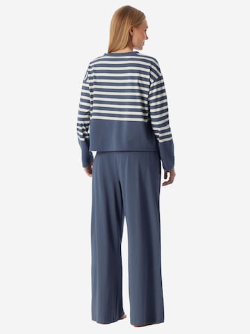 Pyjama ' Casual Nightwear ' SCHIESSER en bleu