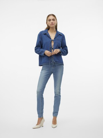 Coupe slim Jean 'SOPHIA' VERO MODA en bleu
