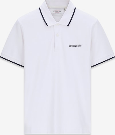 Marškinėliai iš GUESS JEANS, spalva – tamsiai mėlyna / balta, Prekių apžvalga