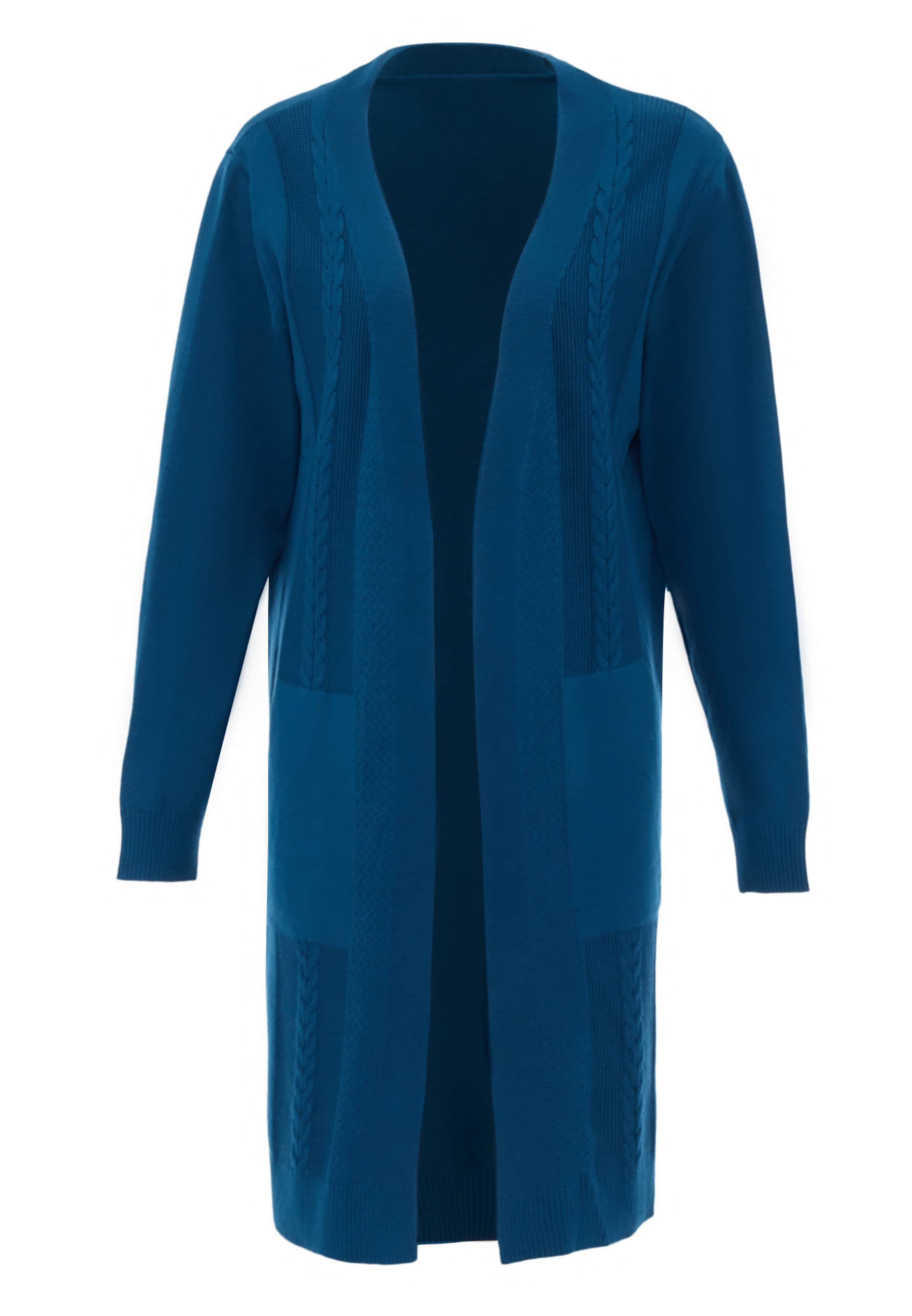 Sidona - Casaco de malha em azul: frente