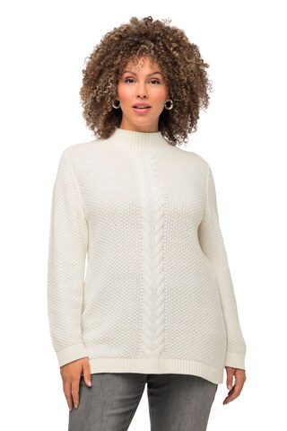 Ulla Popken Pullover in Weiß: predná strana